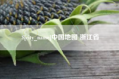 六安中国地图 浙江省
