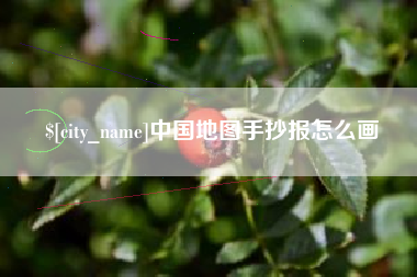 六安中国地图手抄报怎么画