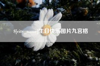 六安生日快乐图片九宫格