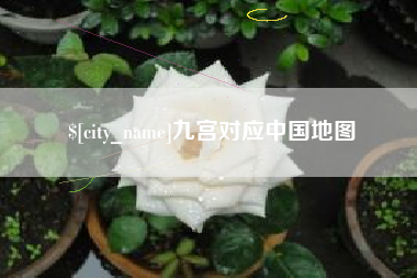 六安九宫对应中国地图