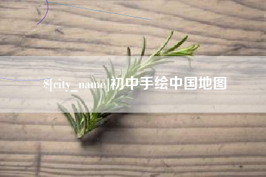 六安初中手绘中国地图