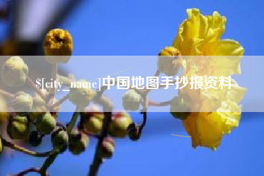 六安中国地图手抄报资料