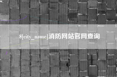 六安消防网站官网查询