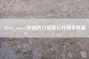 六安中国执行信息公开网手机版