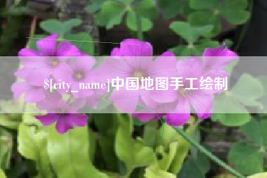 六安中国地图手工绘制