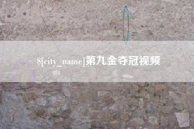 六安第九金夺冠视频