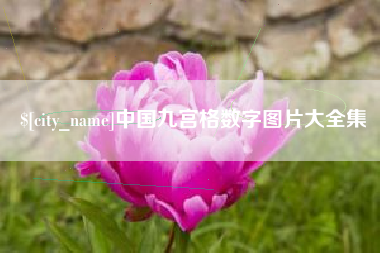 六安中国九宫格数字图片大全集