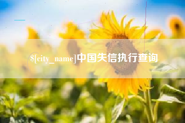 六安中国失信执行查询