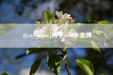 六安男子5000米金牌