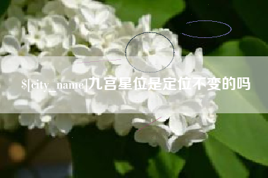 六安九宫星位是定位不变的吗