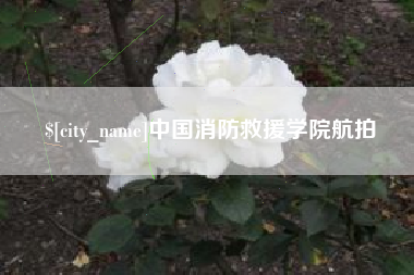 六安中国消防救援学院航拍