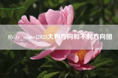 六安2025大利方向和不利方向图