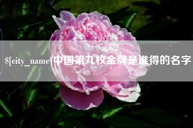 六安中国第九枚金牌是谁得的名字