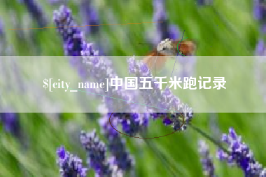 六安中国五千米跑记录